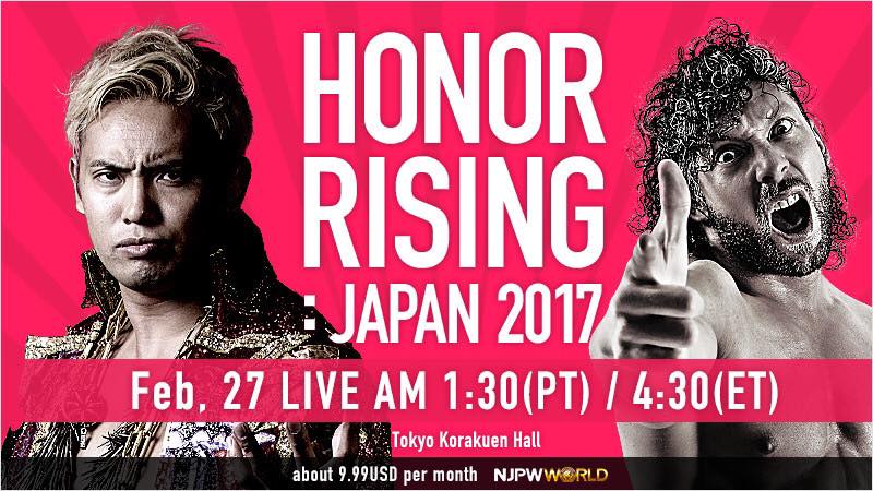 NJPW Honor Rising: Day 2 - Full Card and Air Time - Photo Credit: NJPW via NJPW World [English] Facebook