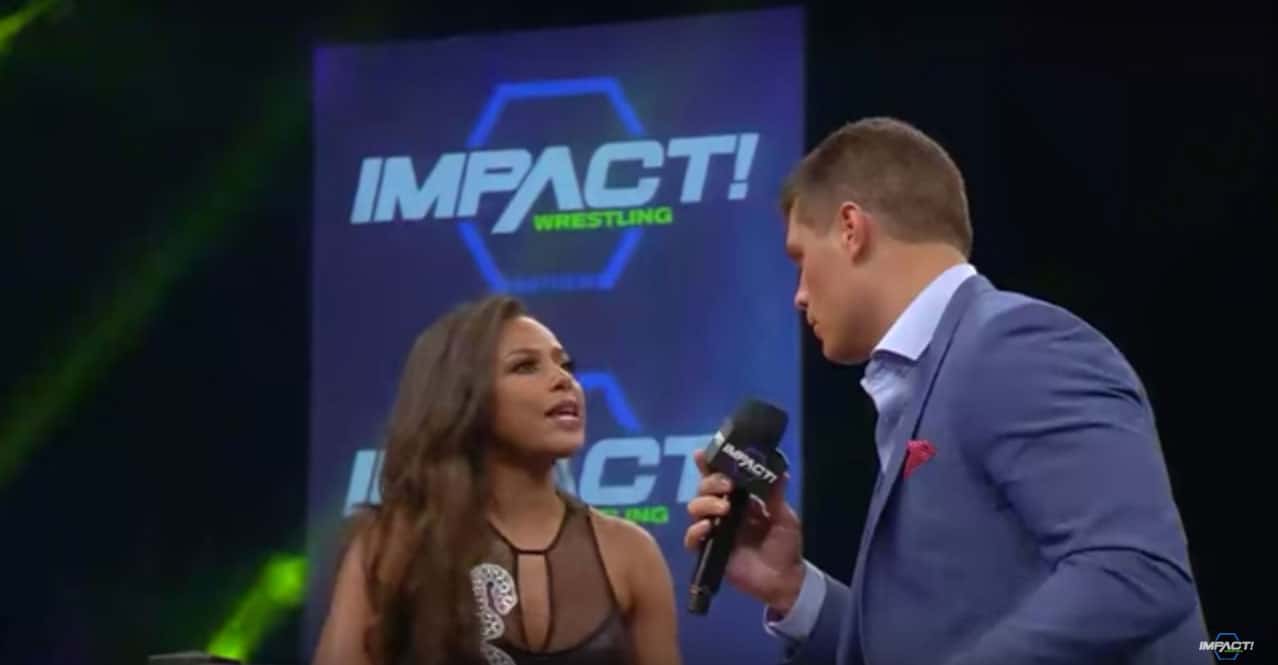 Cody and Brandi Rhodes on Impact Wrestling - Photo Credit: Impact Wrestling/Pop TV/Anthem